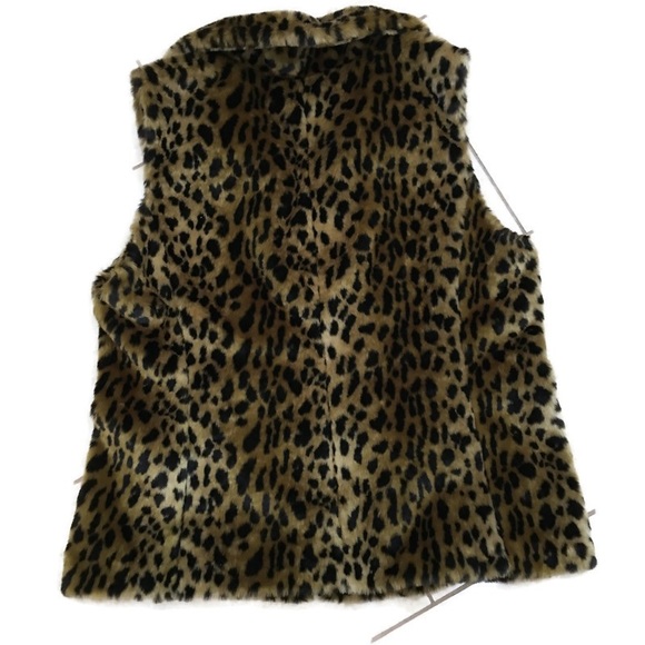 Calvin Kline Vest.Leopard Print.Size L - Picture 2 of 4